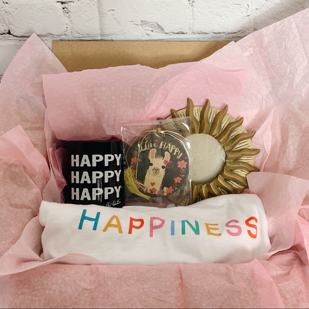 Happiness Gift Box - Shirt, Picture Frame, Mug